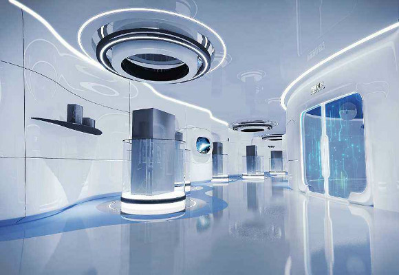 深圳展廳設計要有醒目標志,要從目標觀眾的角度做設計